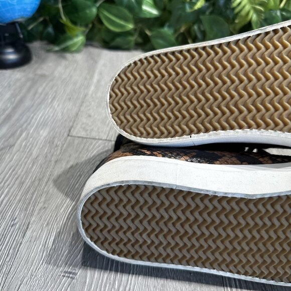 Rag & Bone Python Snake Hugh Top Sneakers Shoes Size 37 US 7 Women's - Picture 9 of 11